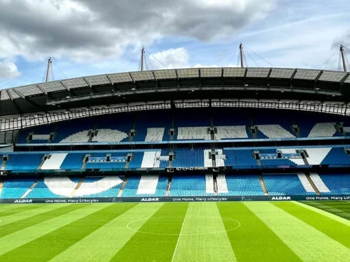 Etihad Stadium Banner