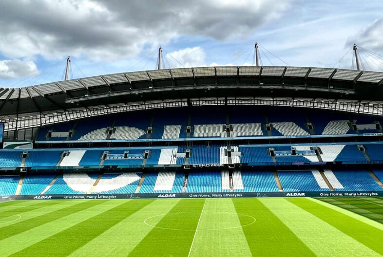 Etihad Stadium Banner