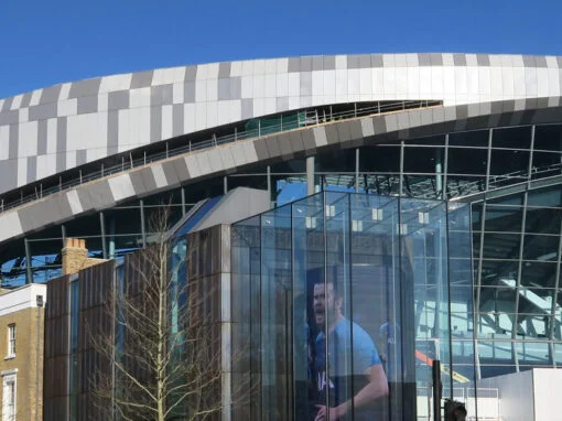 Spurs Stadium Banner