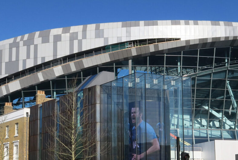 Spurs Stadium Banner