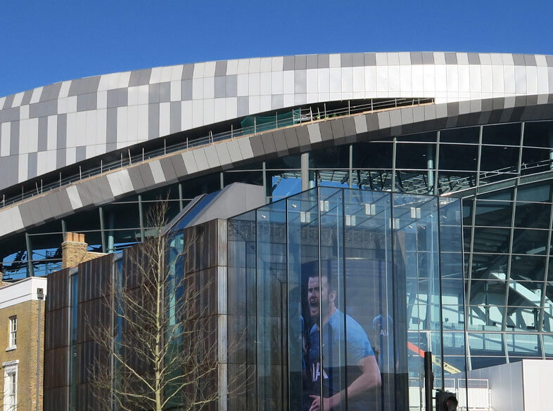 Spurs Stadium Banner