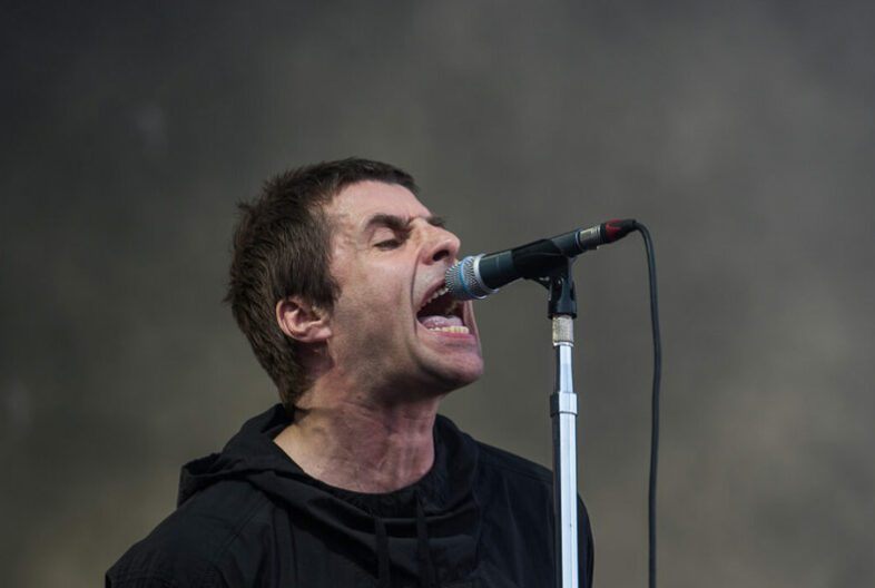 Liam Gallagher Definitely Maybe Tour 2024 Banner