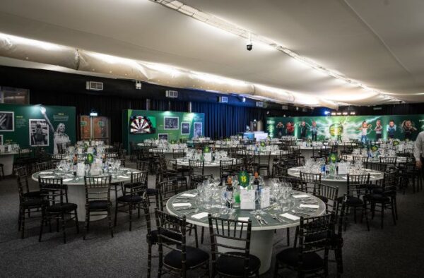 Paddy Power World Darts Championship lounge at Alexandra Palace