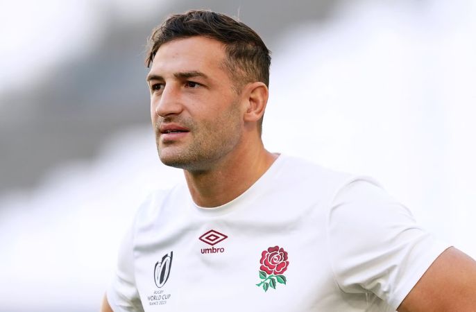 Johnny May in England Rugby Kit 