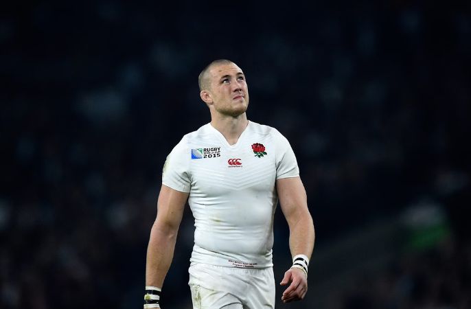 Mike Brown in England Rugby Kit 