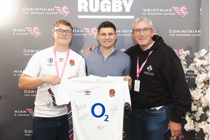 Pegasus Lounge at Allianz Stadium. Guinness Men's Six Nations