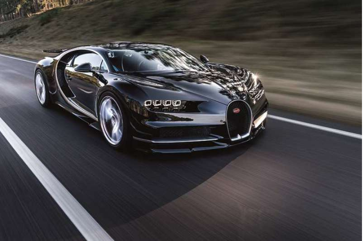 Bugatti Chivron car that raced at Goodwood Festival of Speed 