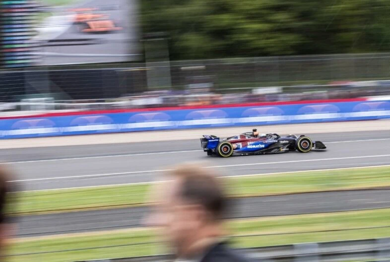 Williams F1 at Silverstone Circuit